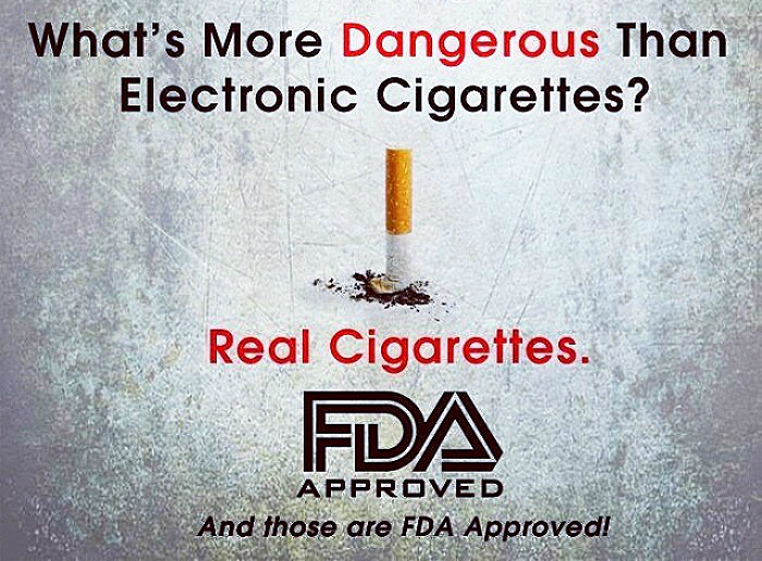 FDA covers electronic cigarette (ecigarette) research that shows vaping is healthier than smoking