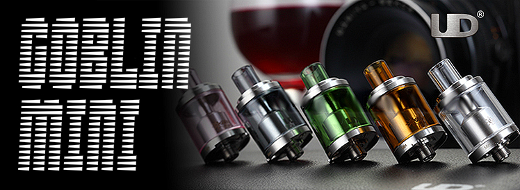 ATOMIZER - UD Goblin Mini RTA Rebuildable Tank Atomizer (Stainless)