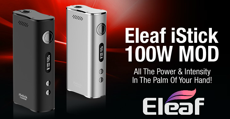 KIT - Eleaf iStick Sub Ohm 100W - Dual 18650 VV/VW ( Black )