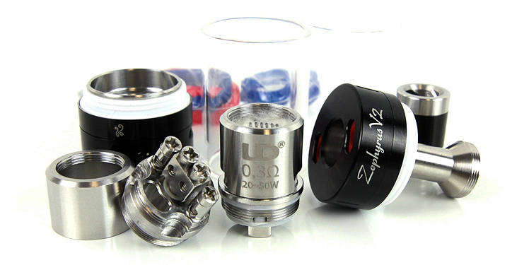 ATOMIZER - UD Zephyrus V2 RBA/RTA (Stainless)