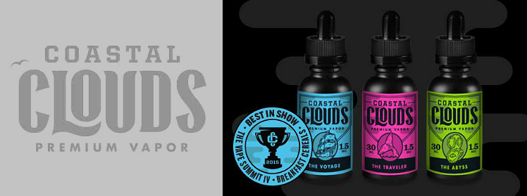 15ml THE TRAVELER 4.5mg eLiquid (With Nicotine, Low) - eLiquid by Coastal Clouds