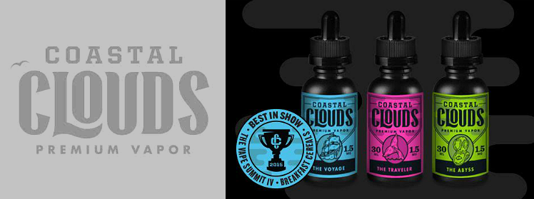 15ml THE VOYAGE 0mg eLiquid (Without Nicotine) - eLiquid by Coastal Clouds