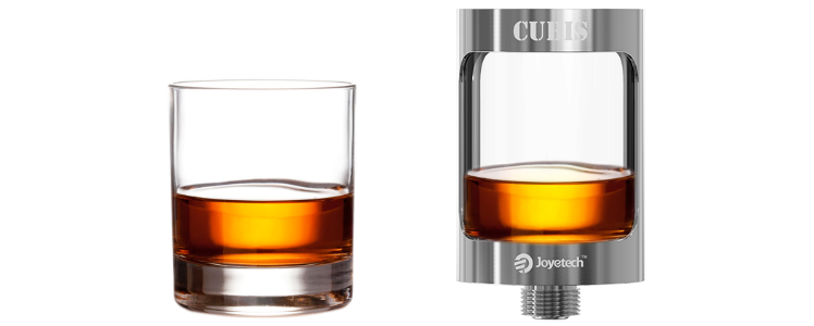 ATOMIZER - JOYETECH CUBIS Cupped TC Clearomizer ( Gold )