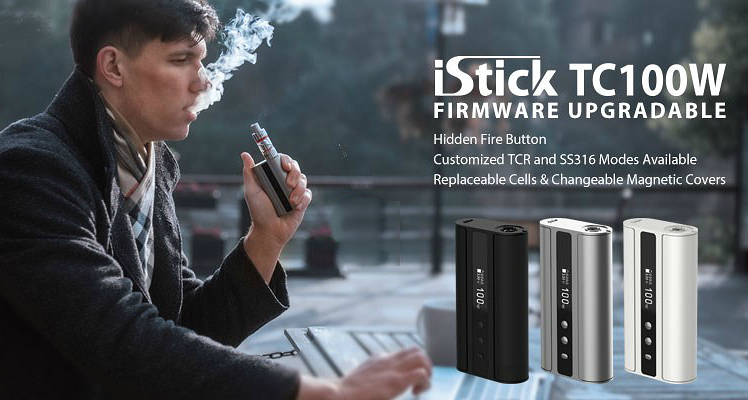 KIT - Eleaf iStick 100W TC Box Mod ( Black )