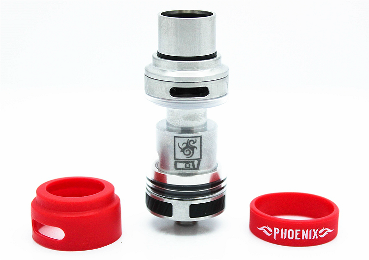 ATOMIZER - COUNCIL OF VAPOR Phoenix Ceramic Coil Atomizer ( Stainless )