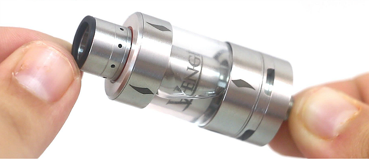 ATOMIZER - COUNCIL OF VAPOR Vengeance Tank Atomizer ( Stainless )