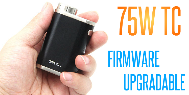 BATTERY - Eleaf iStick Pico 75W TC Box Mod ( Black )