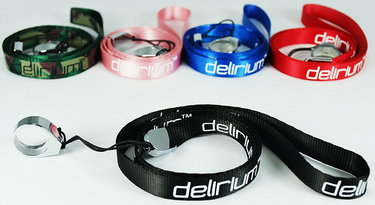 VAPING ACCESSORIES - delirium Lanyard ( Black )