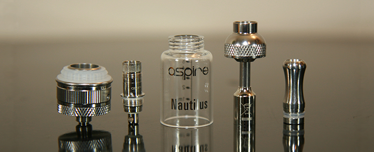 ATOMIZER - ASPIRE Nautilus BDC Clearomizer - 5ML Capacity - 100% Authentic