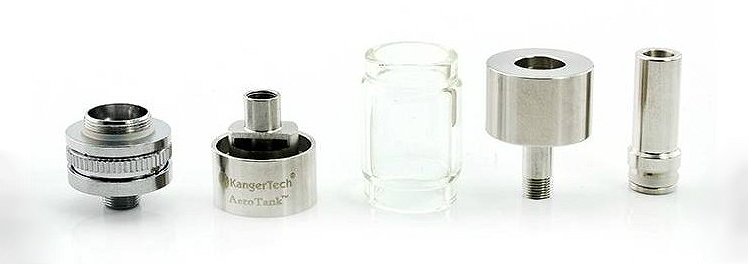 ATOMIZER - KANGER Aerotank BCC Clearomizer - 2.4ML Capacity - 100% Authentic