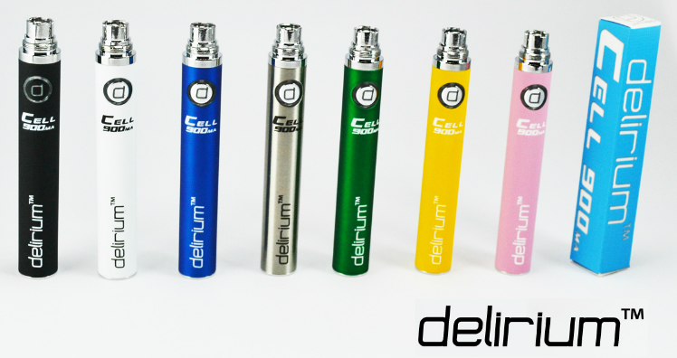 BATTERY - DELIRIUM CELL 900mA eGo/eVod Top Quality ( Pink )