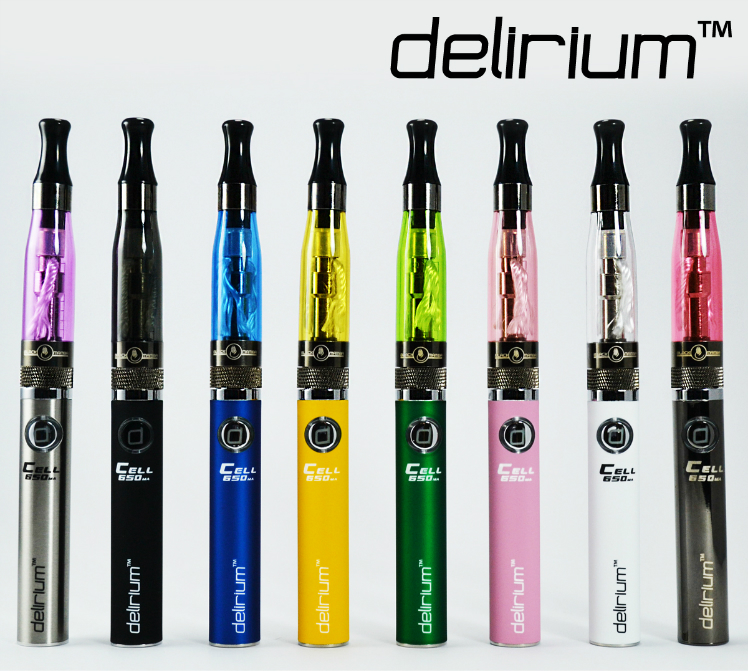 KIT - delirium Rainbow Starter Kit 650mAh eGo/eVod Battery - CE5 Atomizer ( Black )