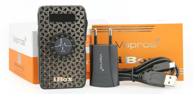 KIT - Vapros iBOX 25W - 1500mA VV/VW Sub Ohm ( Black )