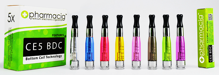 ATOMIZER - Pharmacig CE5 BDC Clearomizer ( Black )