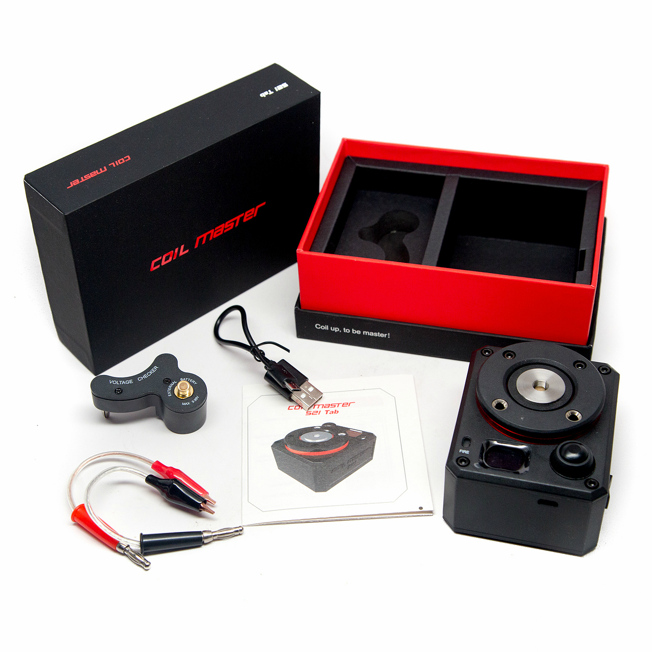 VAPING ACCESSORIES - Coil Master 521 Tab Professional Ohm Meter