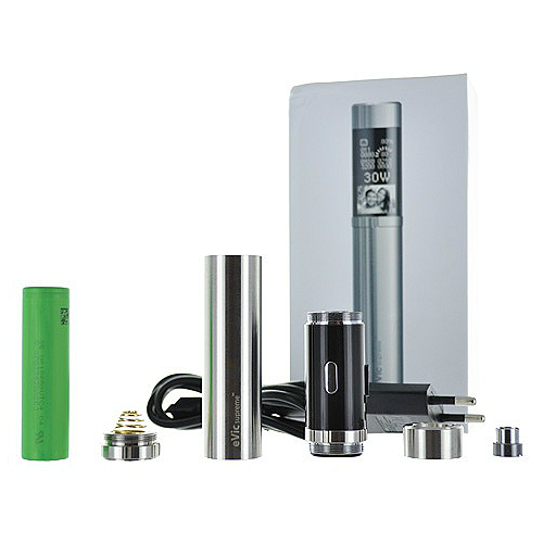 KIT - JOYETECH eVic Supreme 18650 2100mA ( 3-6V / 30W ) - Stainless