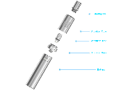 KIT - Joyetech eGo ONE Mini 850mAh Sub Ohm Kit ( Stainless ) image 4