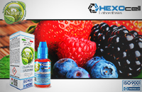 30ml FOREST FRUITS 18mg eLiquid (With Nicotine, Strong) - Natura eLiquid by HEXOcell image 1
