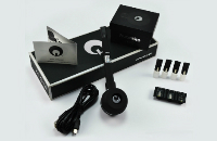 KIT - Janty eGo C VV 900mAh with Kuwako E-Pipe Extension (Single Kit - Variable Voltage - Black)  image 1