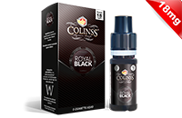 10ml ROYAL BLACK 18mg eLiquid (555 Tobacco) - eLiquid by Colins's image 1