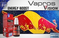 30ml ENERGY BOOST 18mg eLiquid (With Nicotine, Strong) - eLiquid by Vapros/Vision image 1