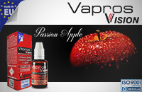30ml PASSION APPLE 9mg eLiquid (With Nicotine, Medium) - eLiquid by Vapros/Vision image 1