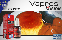 30ml SIN CITY 9mg eLiquid (With Nicotine, Medium) - eLiquid by Vapros/Vision image 1