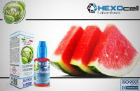 30ml WATERMELON 9mg eLiquid (With Nicotine, Medium) - Natura eLiquid by HEXOcell image 1