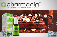 30ml CHOCOLATE CAKE 18mg eLiquid (With Nicotine, Strong) - eLiquid by Pharmacig image 1