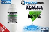 D.I.Y. - 1000ml HEXOcell eLiquid Base (100% VG, 32mg/ml Nicotine) image 1