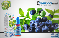 30ml BLUEBERRY 9mg eLiquid (With Nicotine, Medium) - Natura eLiquid by HEXOcell image 1