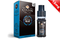 10ml ROYAL BLUE 18mg eLiquid (Tobacco, Tea & Caramel) - eLiquid by Colins's image 1