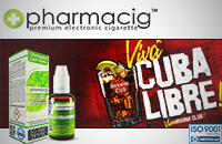 30ml CUBA LIBRE 18mg eLiquid (With Nicotine, Strong) - eLiquid by Pharmacig image 1