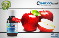 100ml RED APPLE 9mg eLiquid (With Nicotine, Medium) - Natura eLiquid by HEXOcell image 1