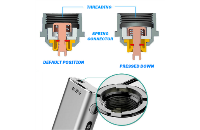 KIT - Eleaf iStick Sub Ohm 100W - Dual 18650 VV/VW ( Black ) image 7