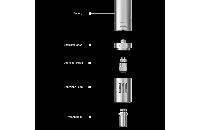 KIT - Joyetech eGo ONE VT 2300mAh Variable Temperature Kit ( Stainless )  image 5