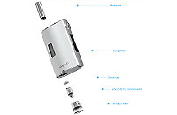 KIT - Joyetech eGrip OLED CL 30W VV/VW ( Stainless ) image 3