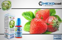 30ml STRAWBERRY 0mg eLiquid (Without Nicotine) - Natura eLiquid by HEXOcell image 1