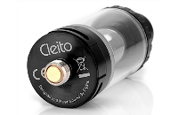 ATOMIZER - ASPIRE Cleito 70W 0.2Ω No-Chimney Clearomizer ( Black ) image 4