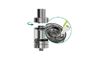 ATOMIZER - Eleaf Melo 3 Mini Sub Ohm Atomizer ( Stainless ) image 6