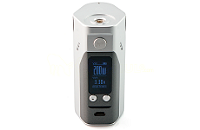 KIT - Wismec REULEAUX RX200S 200W TC Mod ( Grey & Silver ) image 3