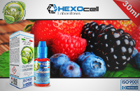 30ml FOREST FRUITS 6mg eLiquid (With Nicotine, Low) - Natura eLiquid by HEXOcell image 1