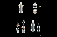 ATOMIZER - VAPORESSO Guardian cCell Ceramic Coil Atomizer ( Silver ) image 6