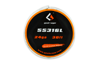 VAPING ACCESSORIES - GEEK VAPE SS316L 24 Gauge Wire ( 30ft / 9.15m ) image 1