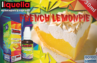 30ml FRENCH LEMON PIE 9mg eLiquid (With Nicotine, Medium) - Liquella eLiquid by HEXOcell image 1