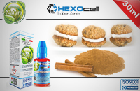 30ml CINNAMON COOKIES 6mg eLiquid (With Nicotine, Low) - Natura eLiquid by HEXOcell image 1