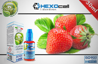 30ml STRAWBERRY 6mg eLiquid (With Nicotine, Low) - Natura eLiquid by HEXOcell image 1