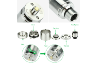 ATOMIZER - Eleaf LEMO Drip RDA ( Stainless ) image 4