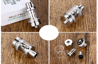 ATOMIZER - Eleaf Melo 3 Nano Sub Ohm Atomizer ( Stainless ) image 2