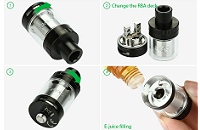 ATOMIZER - Eleaf OPPO Rebuildable Tank Atomizer ( Black ) image 4